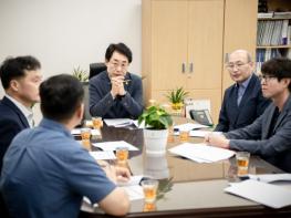 조성대 남양주시의회 의장, 상하수도관리센터 및 대한노인회 분회 방문 기사 이미지